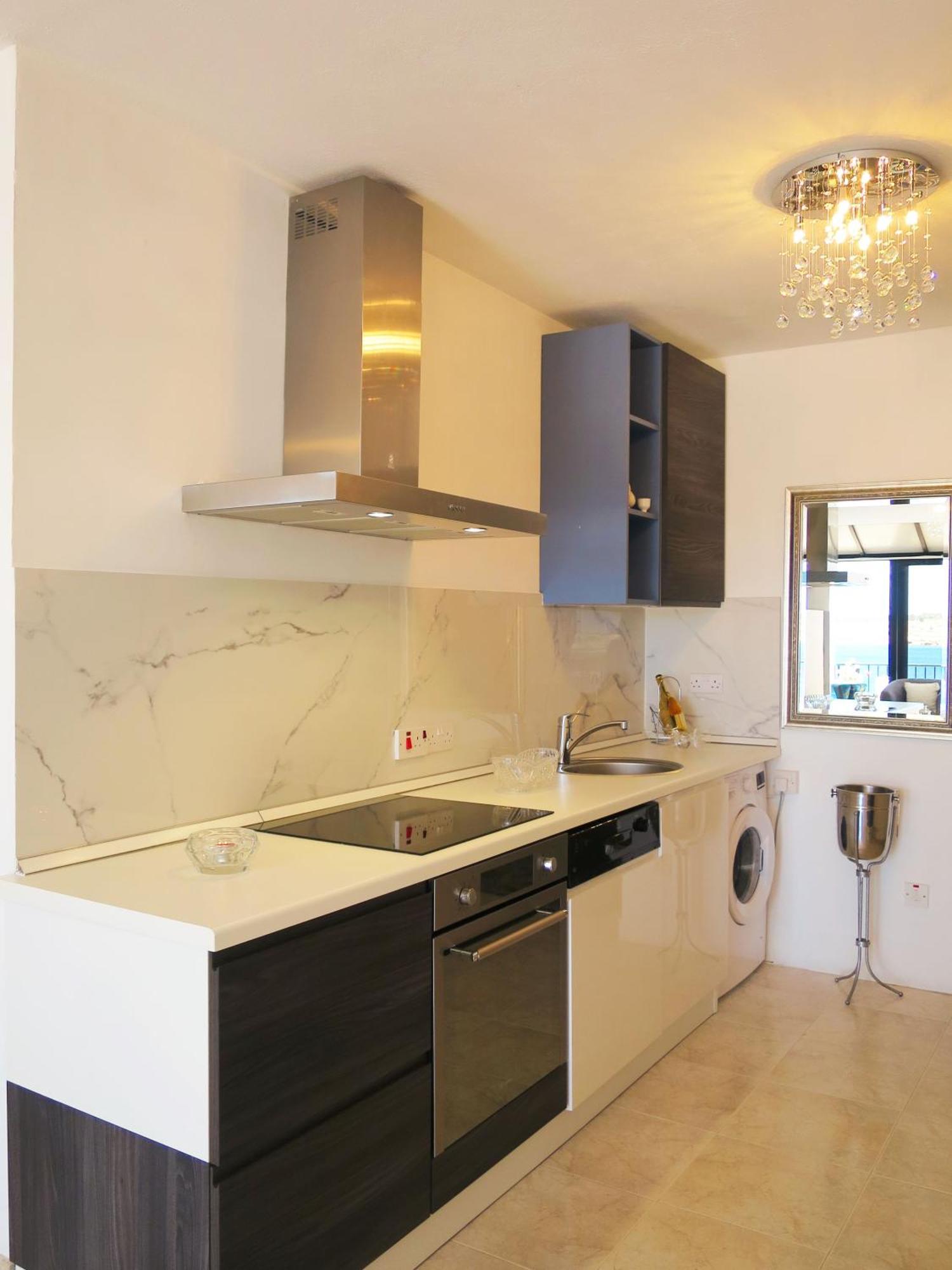 Seafront Apartment Terrace, Lounger & Panoramic Ocean Views Mellieha Luaran gambar