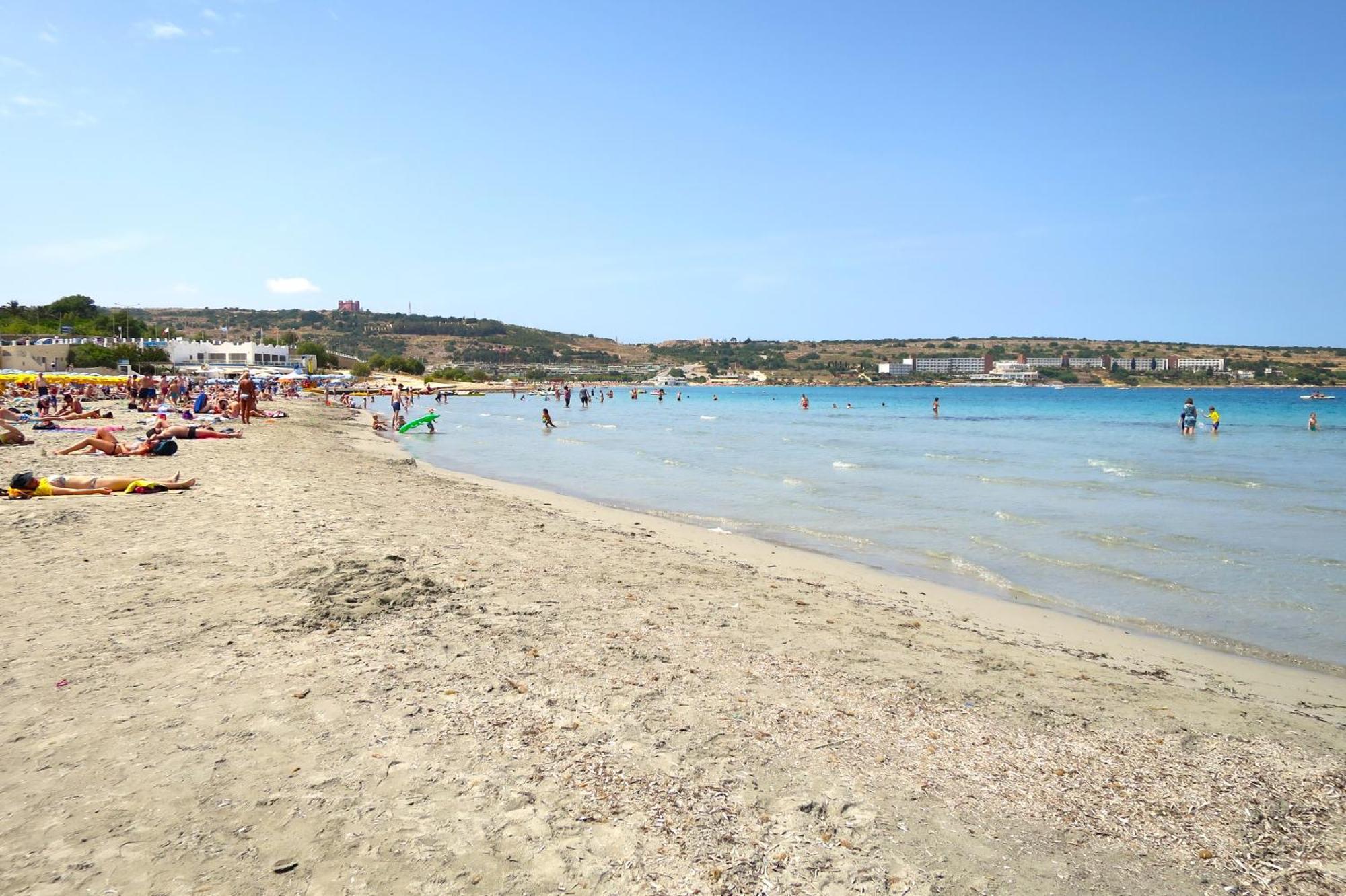Seafront Apartment Terrace, Lounger & Panoramic Ocean Views Mellieha Luaran gambar